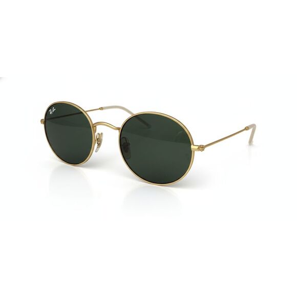Ray-Ban | Accessories | Ray Ban Rb3594 90371 Gold Round Sunglasses ...